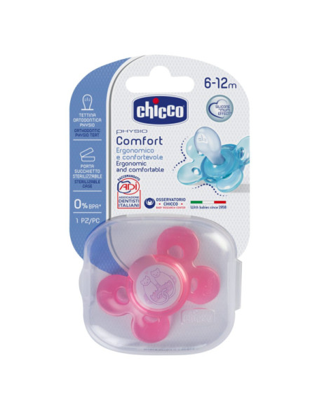 Chicco Залъгалка PhysioForma Comfort 6-16м,момиче