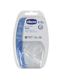 Chicco Силиконова залъгалка PhysioForma Soft, 6-16 м,уни