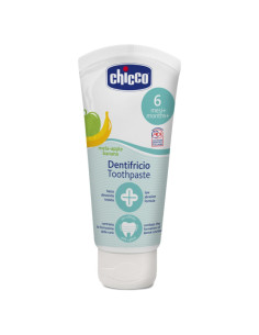 Chicco Паста за зъби ябълка&банан 6-24м, 50 мл,