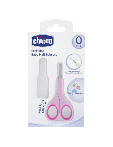 Chicco Ножичка с предпазител 0м+,момиче