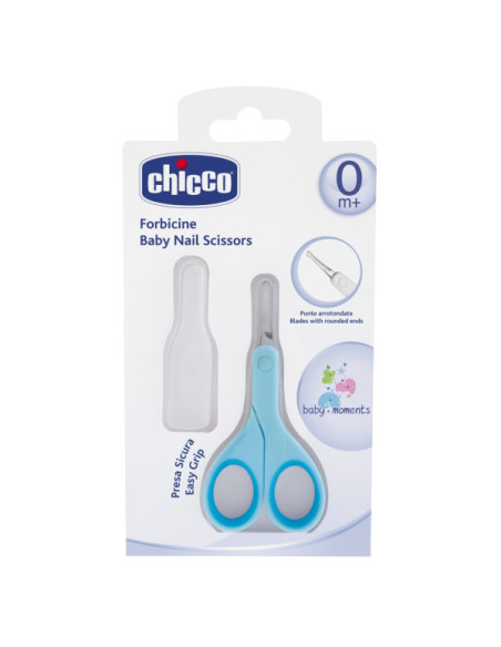 Chicco Ножичка с предпазител 0м+,момче