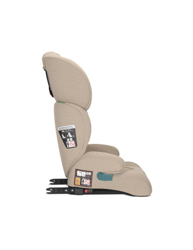 СТОЛ ЗА КОЛА SPEED GT BEIGE i-Size ISOFIX 100-150c
