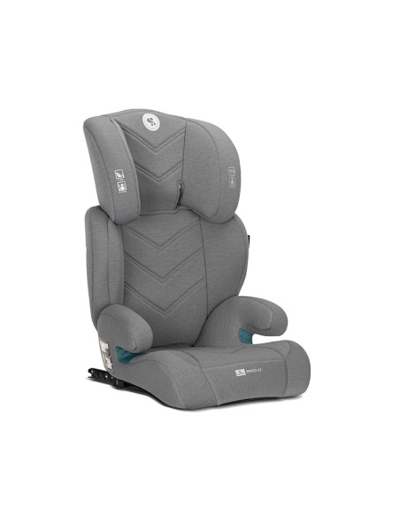 СТОЛ ЗА КОЛА SPEED GT GREY i-Size ISOFIX 100-150cm