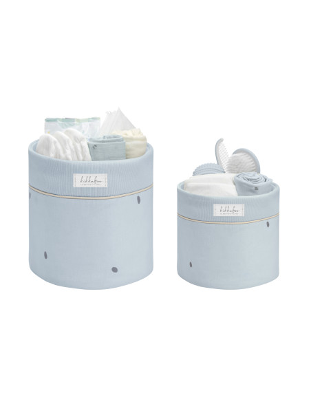 Комплект кош за аксесоари 2 бр - 18см и 14см Stripy Friends