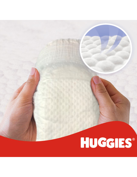 Huggies Бебешки пелени гащички Little Movers 5, 12-17кг, 34 бр.