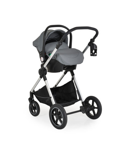 Комбинирана количка Alina Titanium-Grey