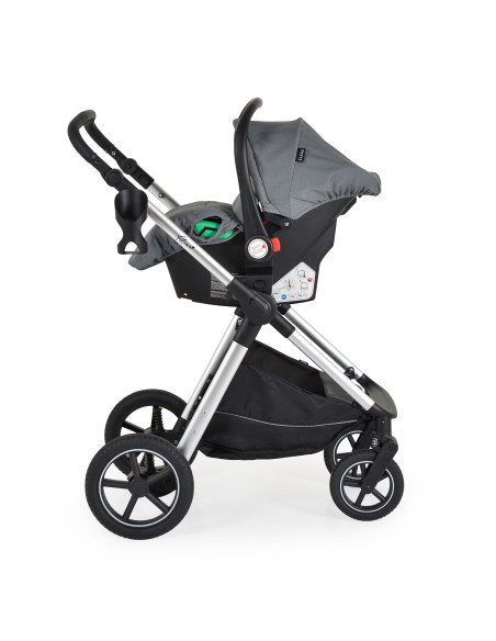 Комбинирана количка Alina Titanium-Grey