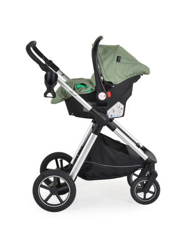 Комбинирана количка Alina Dark-Green
