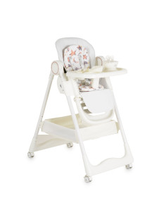 Стол за хранене с подарък Surprise бял