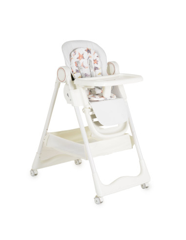 Стол за хранене с подарък Surprise бял