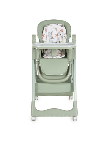 Стол за хранене с подарък Surprise зелен