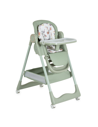 Стол за хранене с подарък Surprise зелен