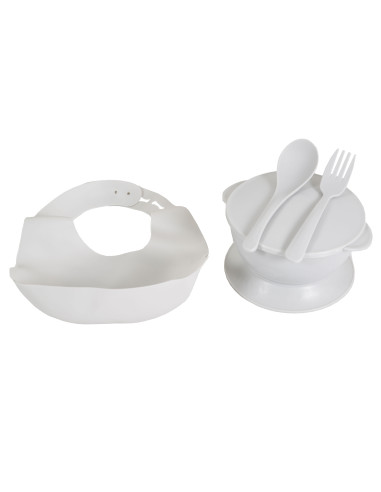 Стол за хранене с подарък Surprise сив