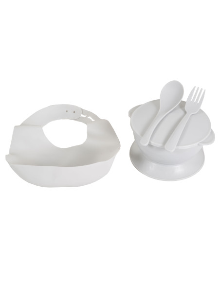 Стол за хранене с подарък Surprise сив