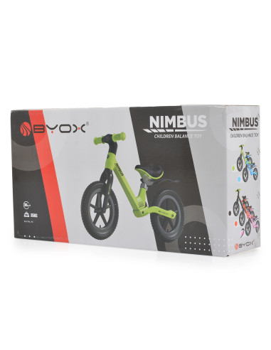 Велосипед балансиращ Nimbus Volt-Green