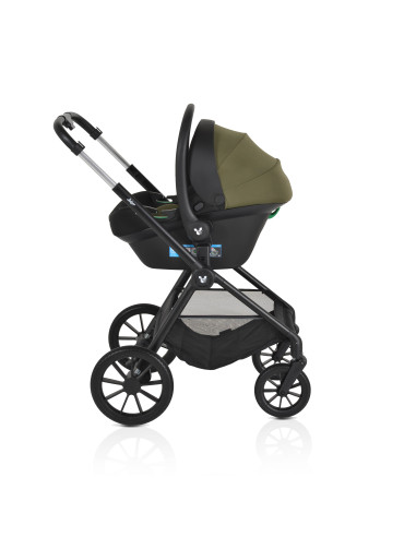 Комбинирана количка 3 в 1 Joker Olive-Green