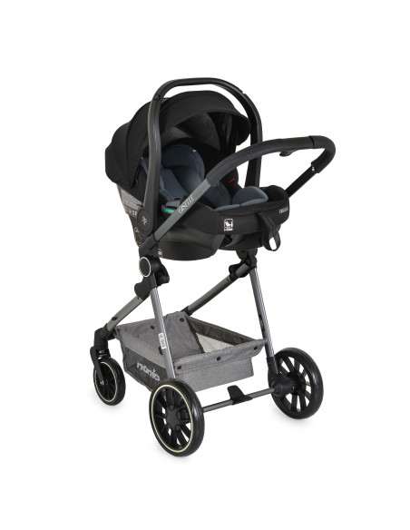 Комбинирана количка 2 в 1 Giselle сив