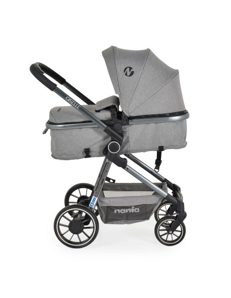 Комбинирана количка 2 в 1 Giselle сив