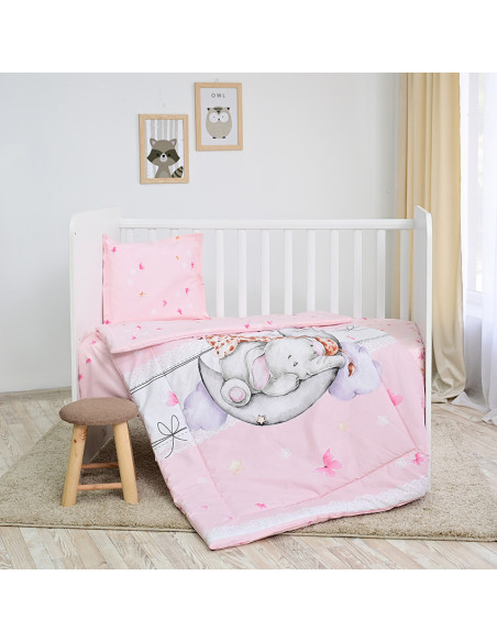 СЕТ COSY 3 ЧАСТИ РАНФОРС  ПЕПЕРУДИ РОЗОВО