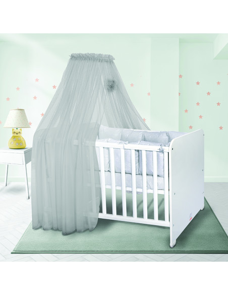 БАЛДАХИН COLOR POM POM  480/160 СИВ