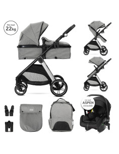 Д.КОЛИЧКА ASPEN GREY 3в1 до 22кг с трансформираща