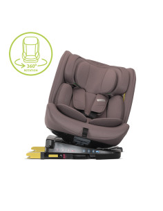 СТОЛ ЗА КОЛА RODEO DARK PINK 40-150CM 360, ISOFIX