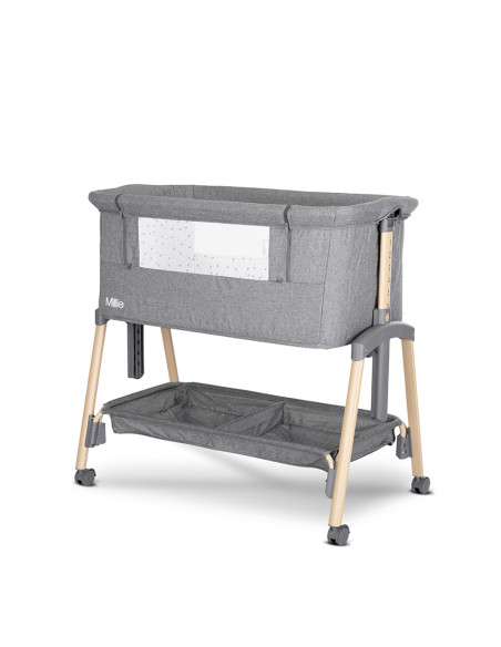 МИНИ КОШАРА MILLIE С ПАДАЩА ПРЕГРАДА GREY /wooden