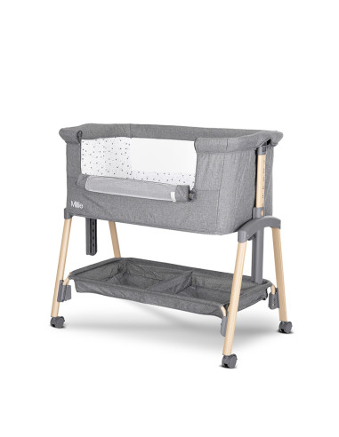 МИНИ КОШАРА MILLIE С ПАДАЩА ПРЕГРАДА GREY /wooden