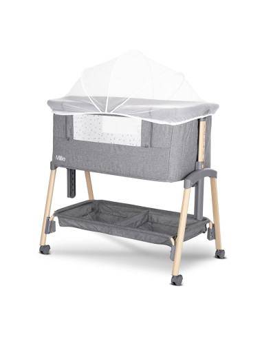 МИНИ КОШАРА MILLIE С ПАДАЩА ПРЕГРАДА GREY /wooden