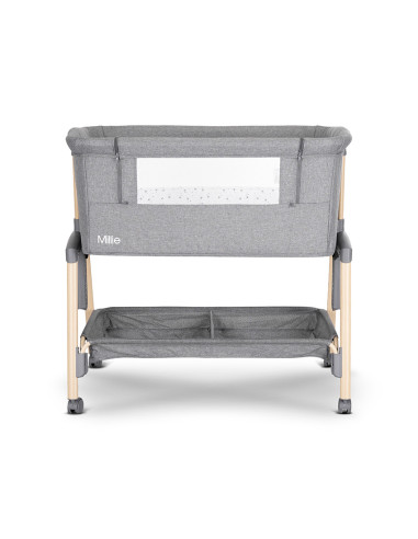 МИНИ КОШАРА MILLIE С ПАДАЩА ПРЕГРАДА GREY /wooden