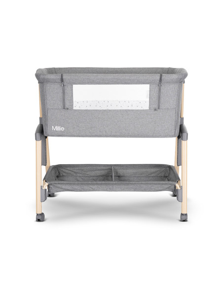 МИНИ КОШАРА MILLIE С ПАДАЩА ПРЕГРАДА GREY /wooden