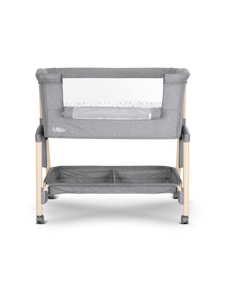 МИНИ КОШАРА MILLIE С ПАДАЩА ПРЕГРАДА GREY /wooden