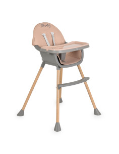 Стол за хранене Biscotti 2 в 1 розов