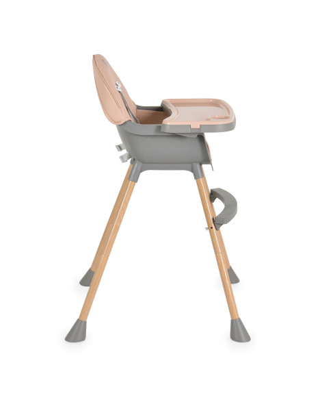 Стол за хранене Biscotti 2 в 1 розов