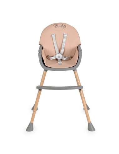 Стол за хранене Biscotti 2 в 1 розов