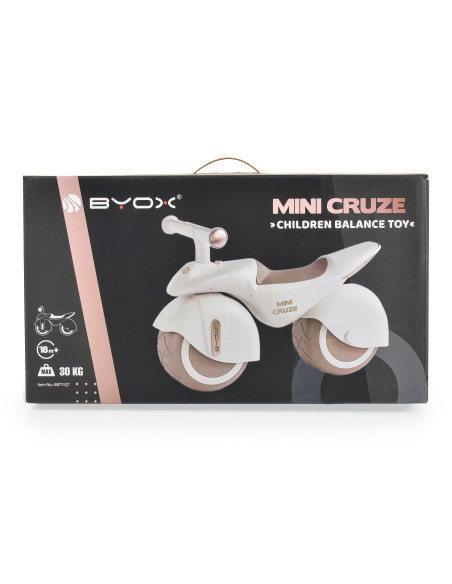 Мини баланс велосипед Mini Cruze бял