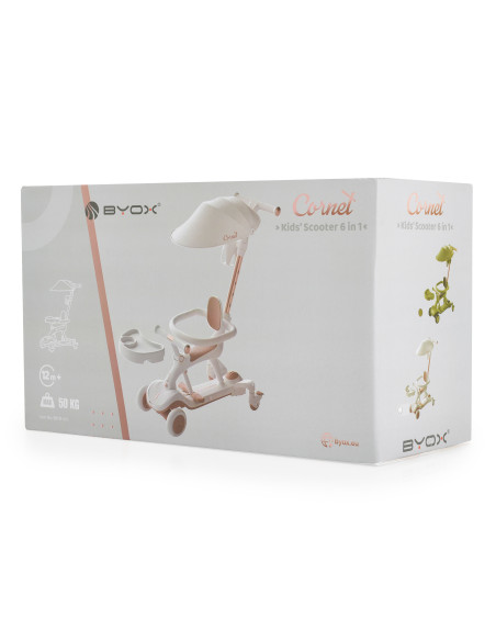 Тротинетка Cornet 6в1 white