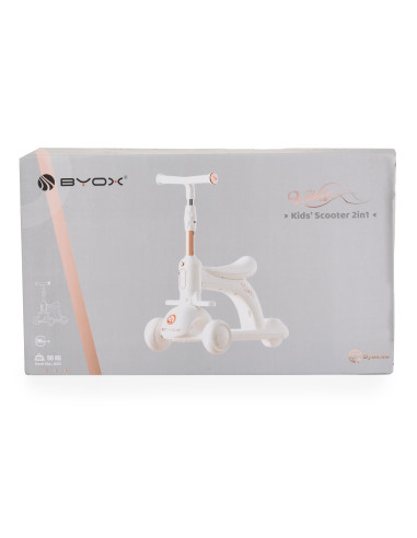 Тротинетка Velvet Royal White