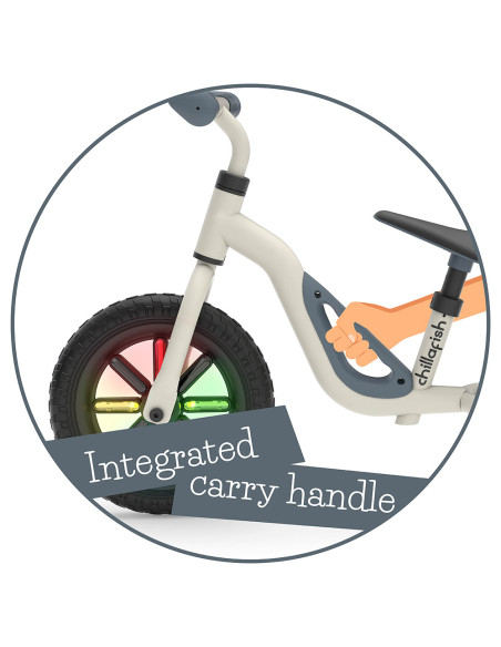 Chillafish Charlie GLOW CPCH02BEI колело за баланс бежово