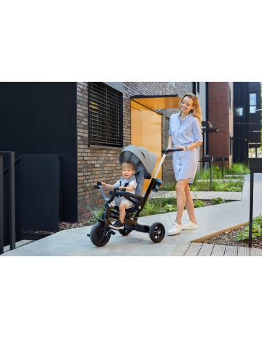 Kinderkraft TWIPPER триколка сива KRTWIP00GRY