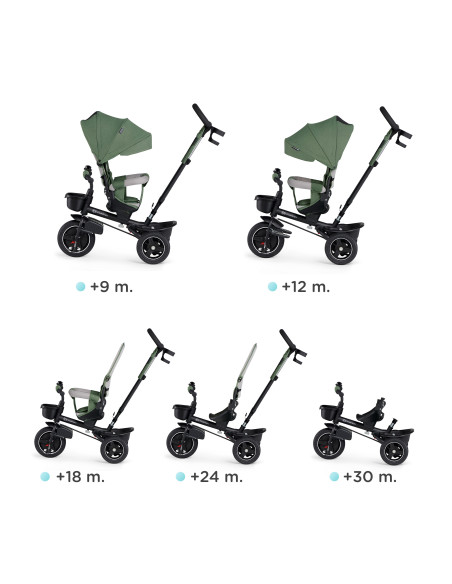 Kinderkraft SPINSTEP триколка зелена KRSPST00GRE