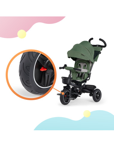 Kinderkraft SPINSTEP триколка зелена KRSPST00GRE