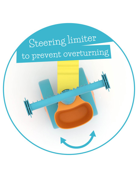 Chillafish ItsiBitsi Blocks CPIB02YLB четириколка жълто