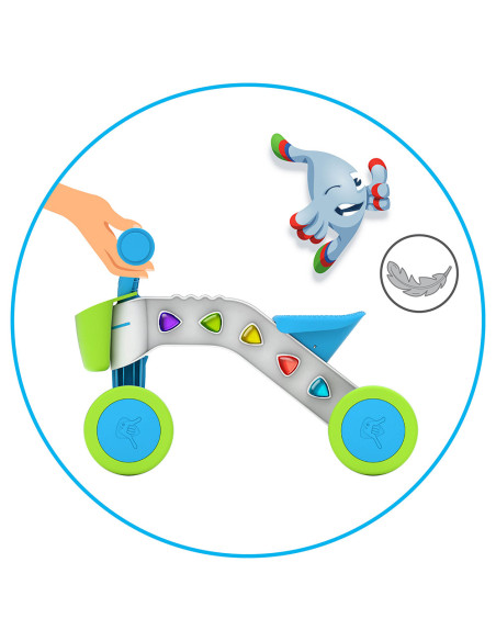 Chillafish ItsiBitsi Blocks CPIB02BLU четириколка синя