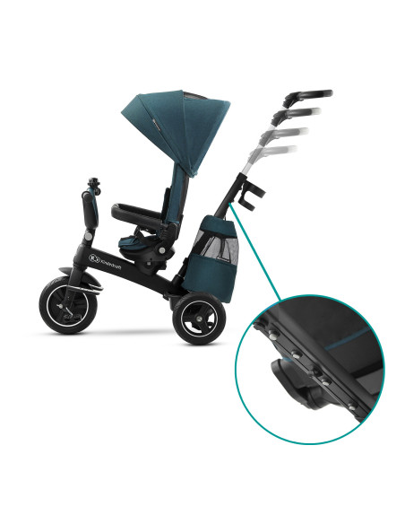 KinderKraft EASYTWIST зелена триколка KKRETWIGRE