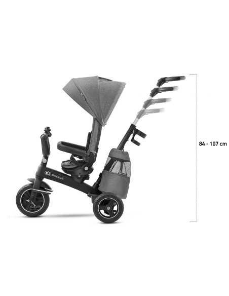 KinderKraft EASYTWIST сива триколка KKRETWIGRY