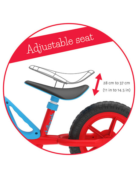 Chillafish Charlie CPCH01RED колело за баланс червено