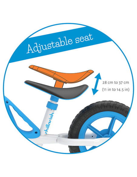 Chillafish Charlie CPCH01BLU колело за баланс синьо