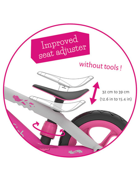 Chillafish BMXie 02 CPMX02PIN колело за баланс розово