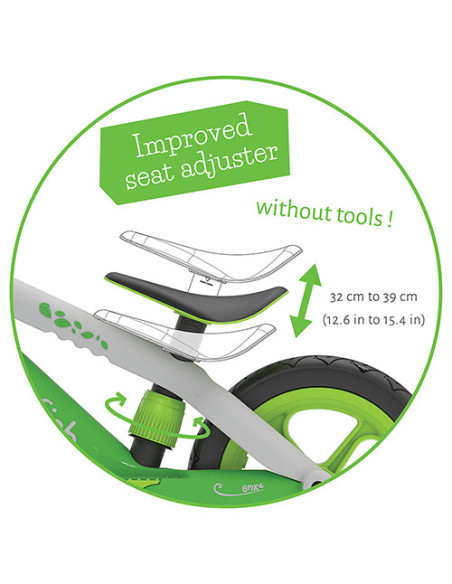 Chillafish BMXie 02 CPMX02LIM колело за баланс зелено